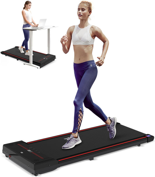 Sperax Walking Treadmill Pad with APP, 3 in 1 Under Desk Treadmill, 400W Low Noise Walking Vibration Pad with Remote Control,Portable Treadmills for Home Office